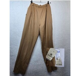 Vintage Pendleton 100% Virgin Wool Pants Womens Sz 6 Deadstock 90s NOS USA Lined